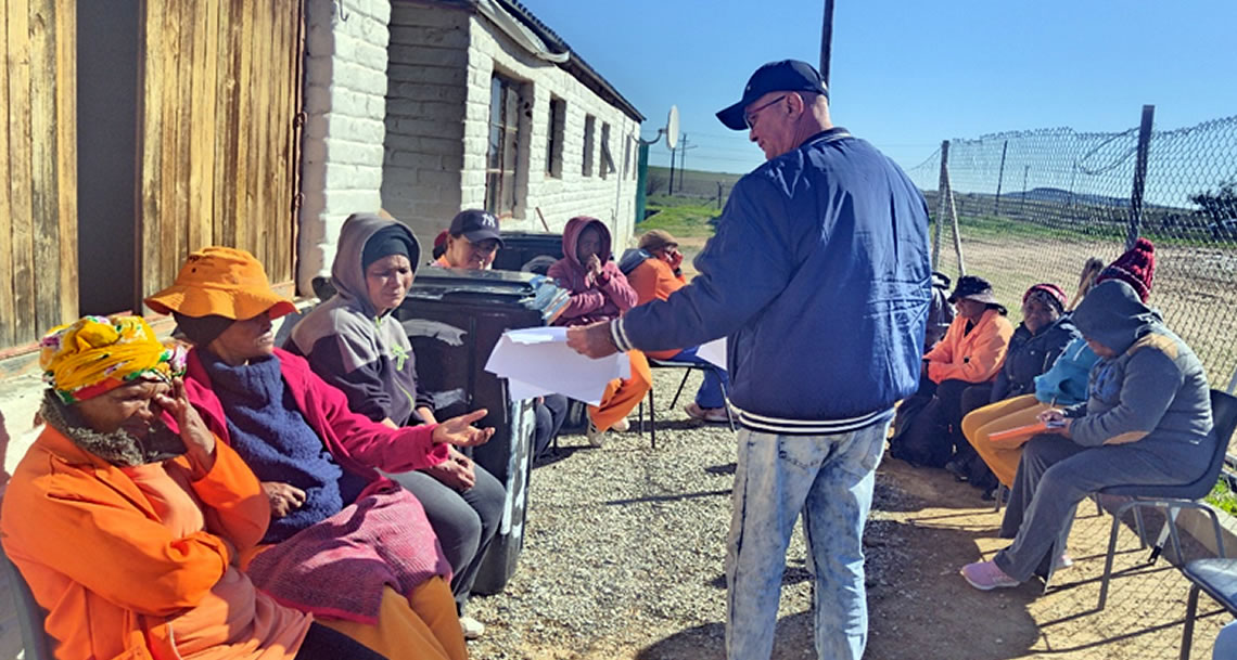 Outreach Programme In Nieuwoudtville